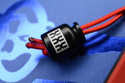 NEW Chaves EXC Chub Utility Knife Flipper / Red Micarta Handle w/ Poison Bead