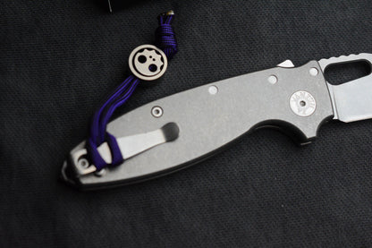 NEW Demko AD20 Shark-A-Tac - MagnaCut Stonewash / Smooth Ti w/ Spike GB & Bead