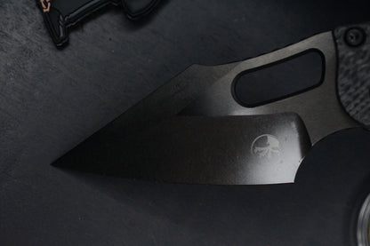 NEW Microtech Stitch-Ram-Lok Carbon Fiber Black DLC w/ Playge Skall & Wick Pack