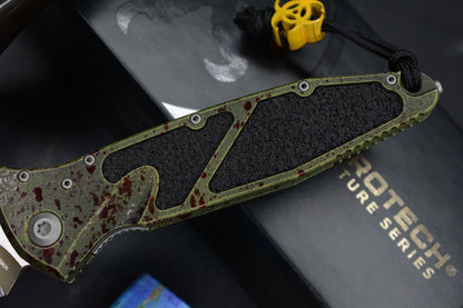 NEW Microtech SOCOM Elite T/E Full Serr Outbreak w/ Fallout Patch Pack & Bead