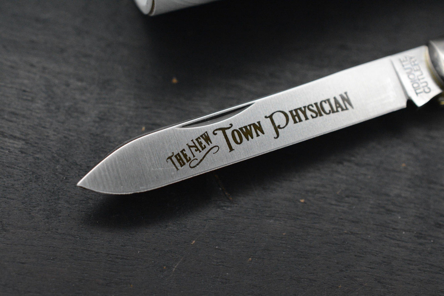 NEW Great Eastern Cutlery The New Town Physician - Gabon Ebony # 412226