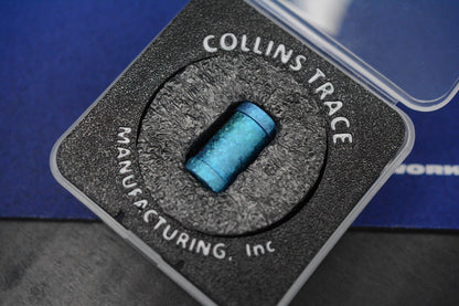 RARE++ Collin’s Trace “The End” XL Ice Blue Crystalized Ti Bead Re Playge JRW