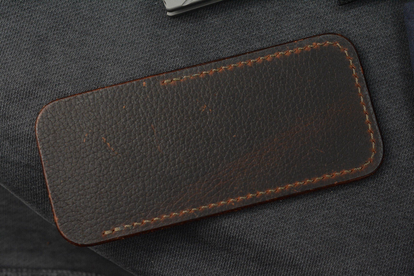 NEW Chris Reeve Umnumzaan - Glass Blasted / Drop Point Magnacut w/ Leather Sheath
