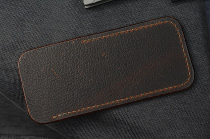 NEW Chris Reeve Umnumzaan - Glass Blasted / Drop Point Magnacut w/ Leather Sheath