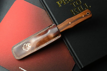 NEW Jack Wolf Vampire Hunter Premium - Ironwood Cocobolo Wood w/ Custom Sheath