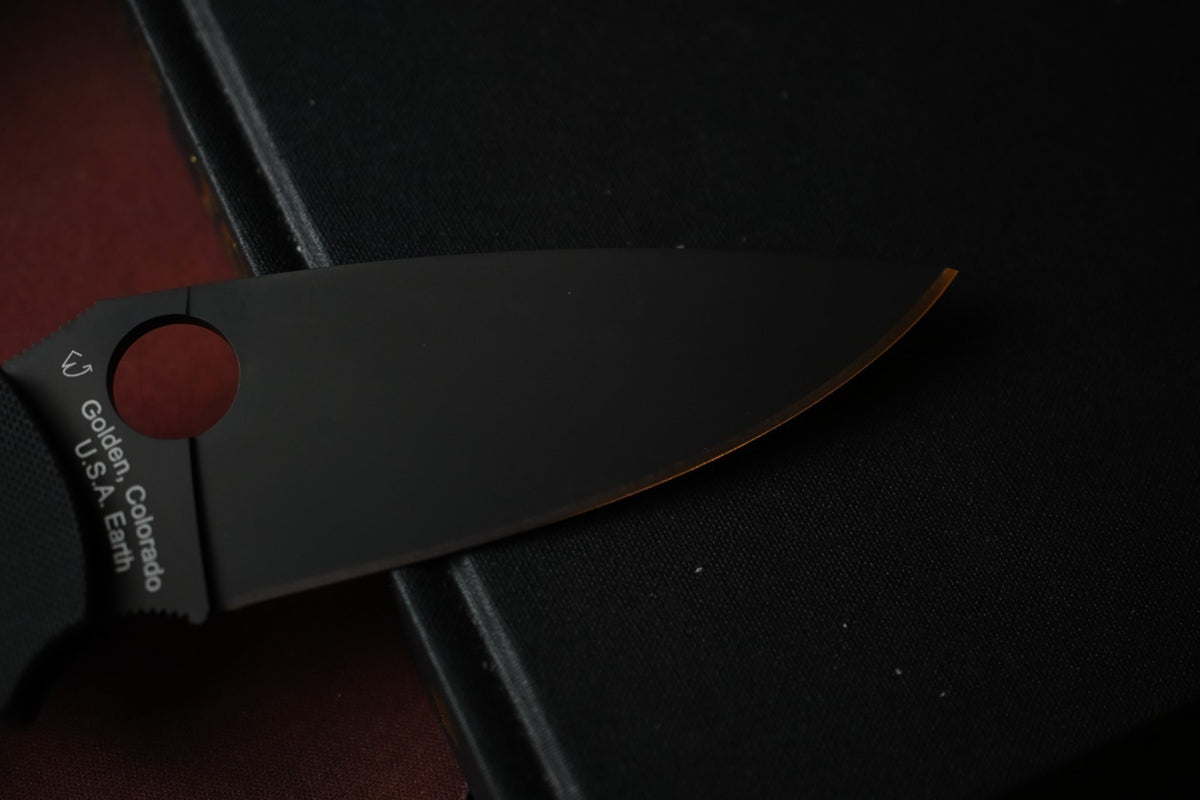 NEW Spyderco Manix 2 XL - Black S30V / Black G10 USA MADE w/ Poison Bead