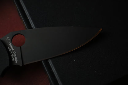 NEW Spyderco Manix 2 XL - Black S30V / Black G10 USA MADE w/ Poison Bead