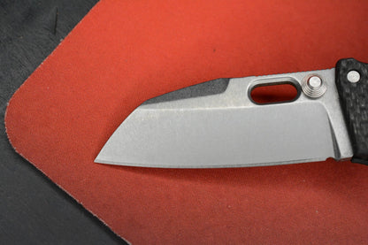 NEW Demko MGAD20 Compact Batwing - Carbon Fiber / Stonewash Magnacut SN 55