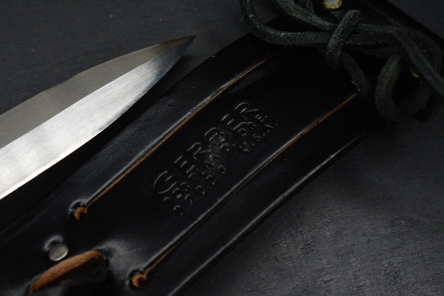 VINTAGE Paul Gerber 1979 MKII Survival Knive w/OEM Leather sheath & Box COMPLETE