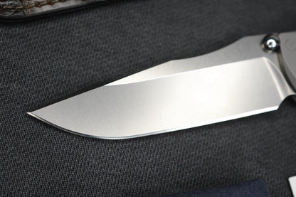 NEW Chris Reeve Umnumzaan - Glass Blasted / Drop Point Magnacut