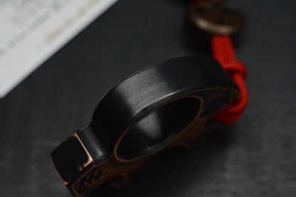 NEW Copper Shed “Shed Head” V6 Copper Bottle Opener w/ Necro Bead Re Microtech