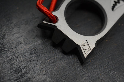 NEW Notorious EDC Baby Bomb - Stonrwashed Ti w/ Bonus Ti Bead