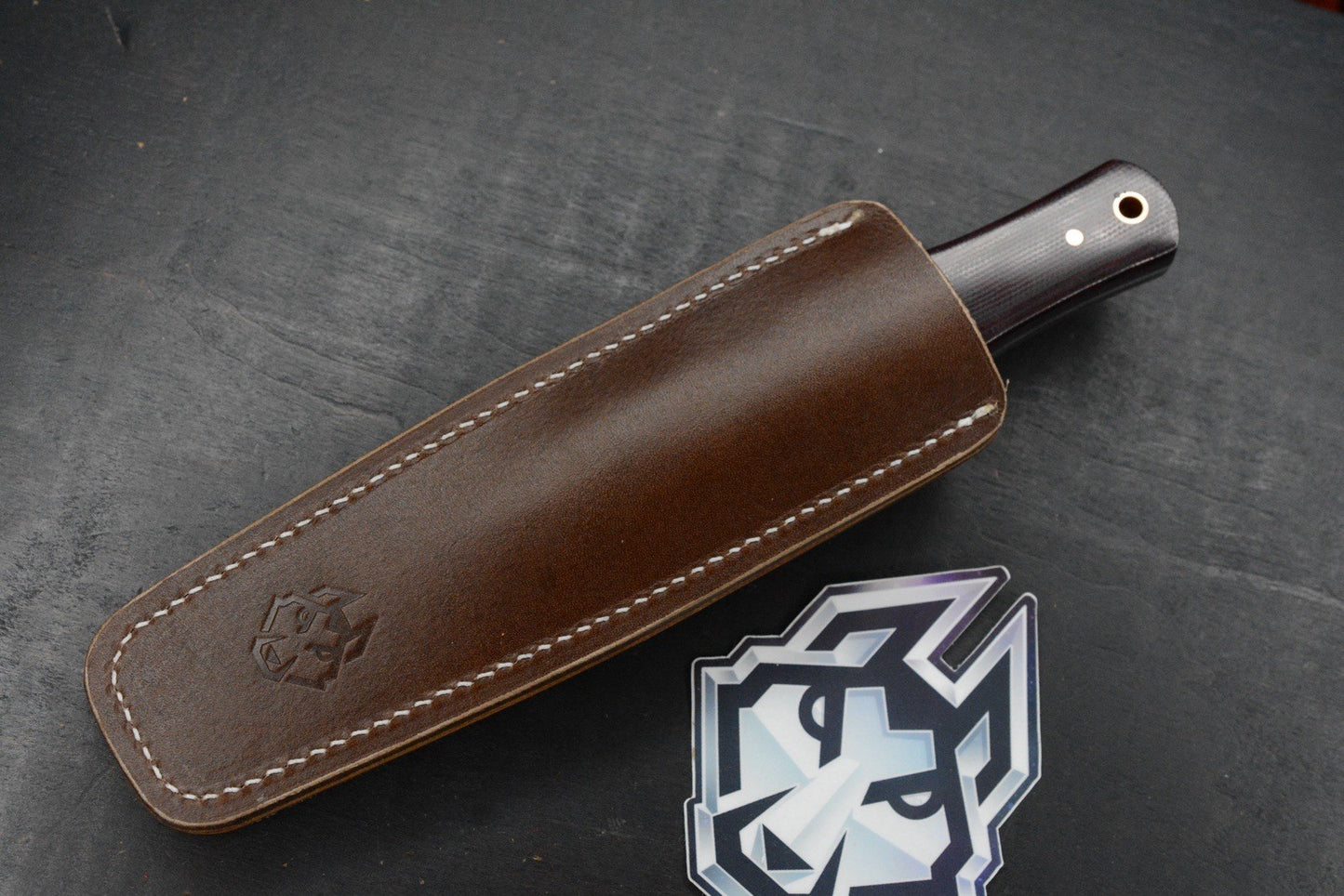 NEW Jack Wolf x LT Wright Vampire Hunter /Crimson Canvas Micarta /AEB-L USA MADE