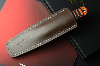 NEW Jack Wolf Vampire Hunter Mainline - Mountain Tiger G10 w/ Leather Sheath