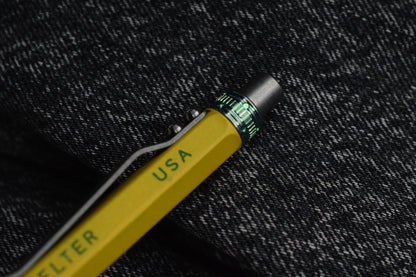 RARE Fellhoelter x Cptn Axel - TiCkler Mechanical Pencil - Titanium Classic