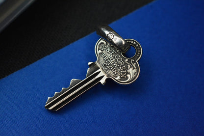 RARE Starlingear Bruiser Gear Key Sterling Silver Pendant