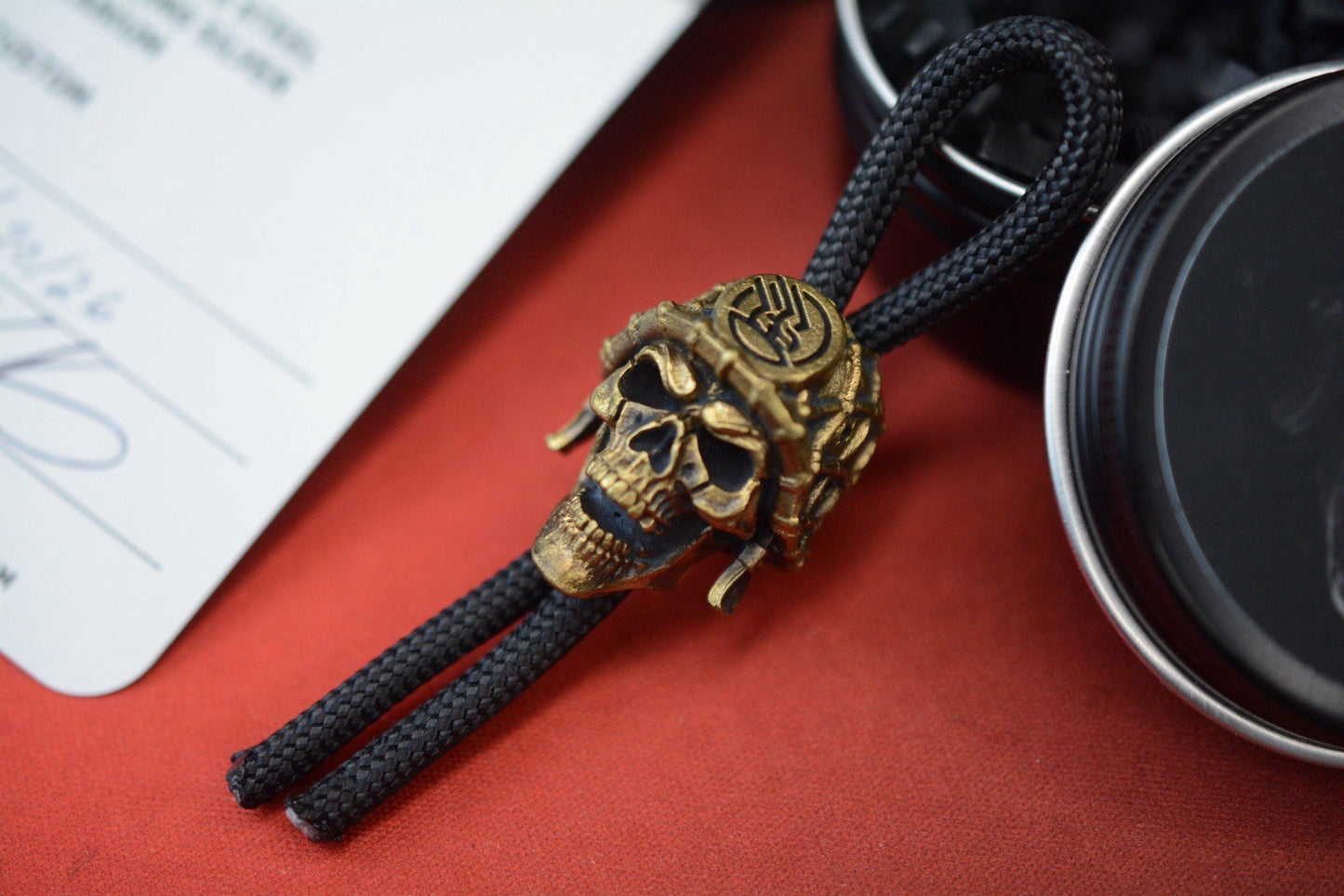 NEW Griffin Combat Dead Sergeant - Brass Skull Bead - Hi Detail