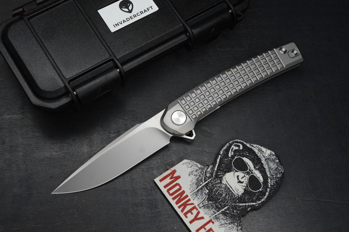 NEW Invader Craft  Zenith Titanium Frag Pattern w/ Monkey Edge MEFP Patch