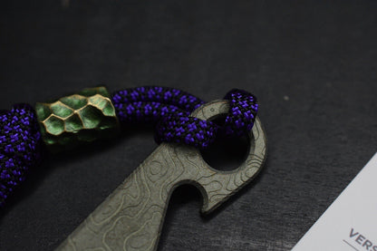 NEW BRNLY Polly Pry-Rose Plain Jade SW Ti w/ Jade Jimped Bead