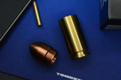 RARE Nottingham Tactical Screw Thru Bullet Hide - Brass / Copper 3”x.85”