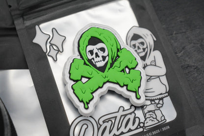 NEW Data Crew What-a-Junior - Slime Pouch w/ Starko Collab Patch Set