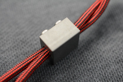 CUSTOM LEGO Brick Titanium Bead