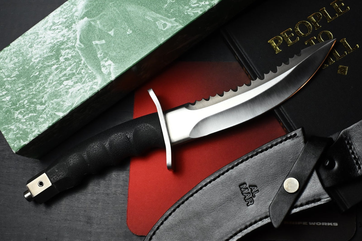 RARE++ Al Mar Warrior Fixed Blade- 1980s Complete w/ Original Packaging