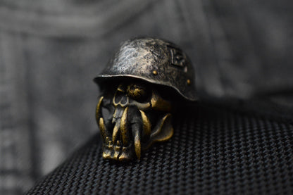 RARE++ Custom Knife Factory x Copper Head - Merzost “Eye Popper” Brass Bead