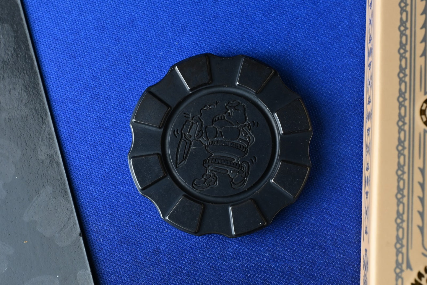 RARE HiTex x ScoopyLoops Pigeon Club Poker Chip - Anodized Ti