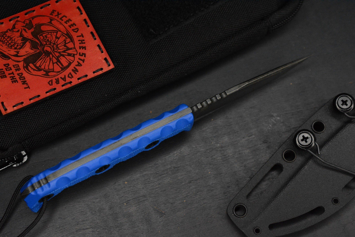 RARE T KELL Agent 005 Blue Battle Lock /80CRV2 Nickel Boron Coated Re Winkler