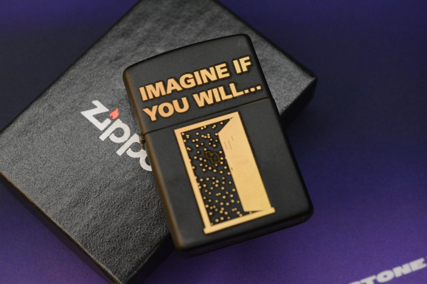 RARE Zippo Twilight Zone Special Edition - Black / Gold