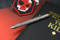 RARE Triple Aught Fellhoelter Ti-Bolt Custom Topo Titanium Pen w/Skull TAD Patch