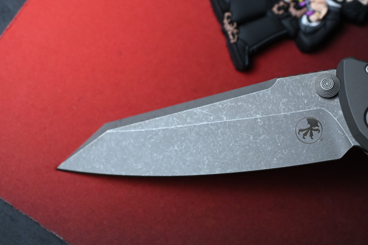 Microtech Socom Elite Warcom w/ Natural Clear Handles & Apocalyptic w/ Wick Pack