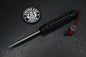 RARE Crawford Push Pick Kubaton 3.5” Gloss Black Aluminum Re Microtech