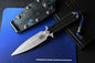 RARE Jed Hornbeak Custom Paracord Fixed Blade - 4.5” 3V w/ Poison Bead & Sheath
