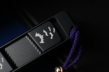 NEW RIVERY MFG Zero-G - Smooth Operator Black Halloween Bat Edition w/ Skull