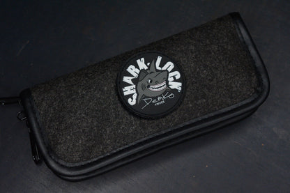 RARE Demko AD20 XL MagnaCut Drop Point / Textured Bead Blasted Ti w/ Tombstone