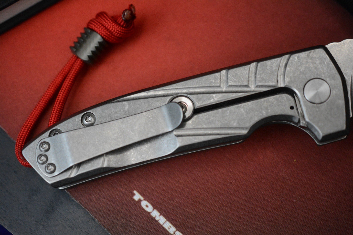 NEW Les George VECP Sweep - Magnacut Blade/ SW Texrured Ti w/ Radiator Bead