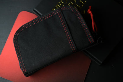 RARE BLACKSIDE Customs SOE Organizer Pouch - Black / Red 7”
