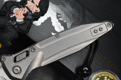 NEW Microtech Socom Delta RAM-LOK Ti/ SPEARPOINT M390 w/ John Wick Pack & Bead