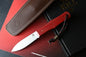 RARE Jack Wolf x LT Wright USA MADE Vampire Hunter - Red Linen Micarta w/ Sheath