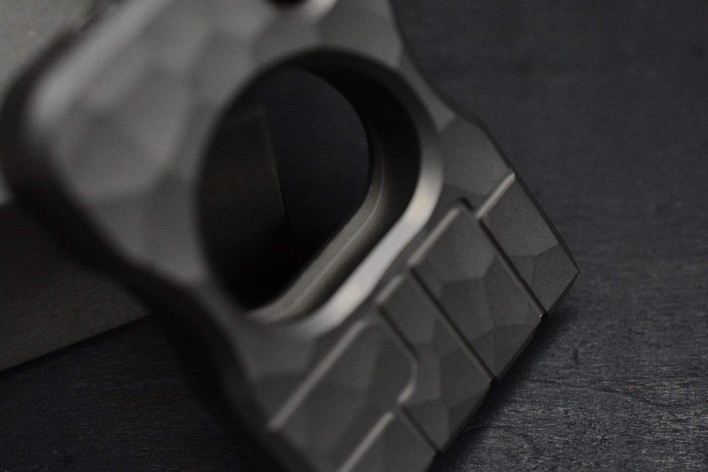NEW Urban EDC x CadLab Bump Bottle Opener Titanium w/Radiator Bead