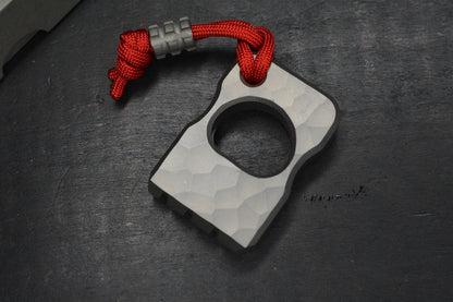 NEW Urban EDC x CadLab Bump Bottle Opener Titanium w/Radiator Bead
