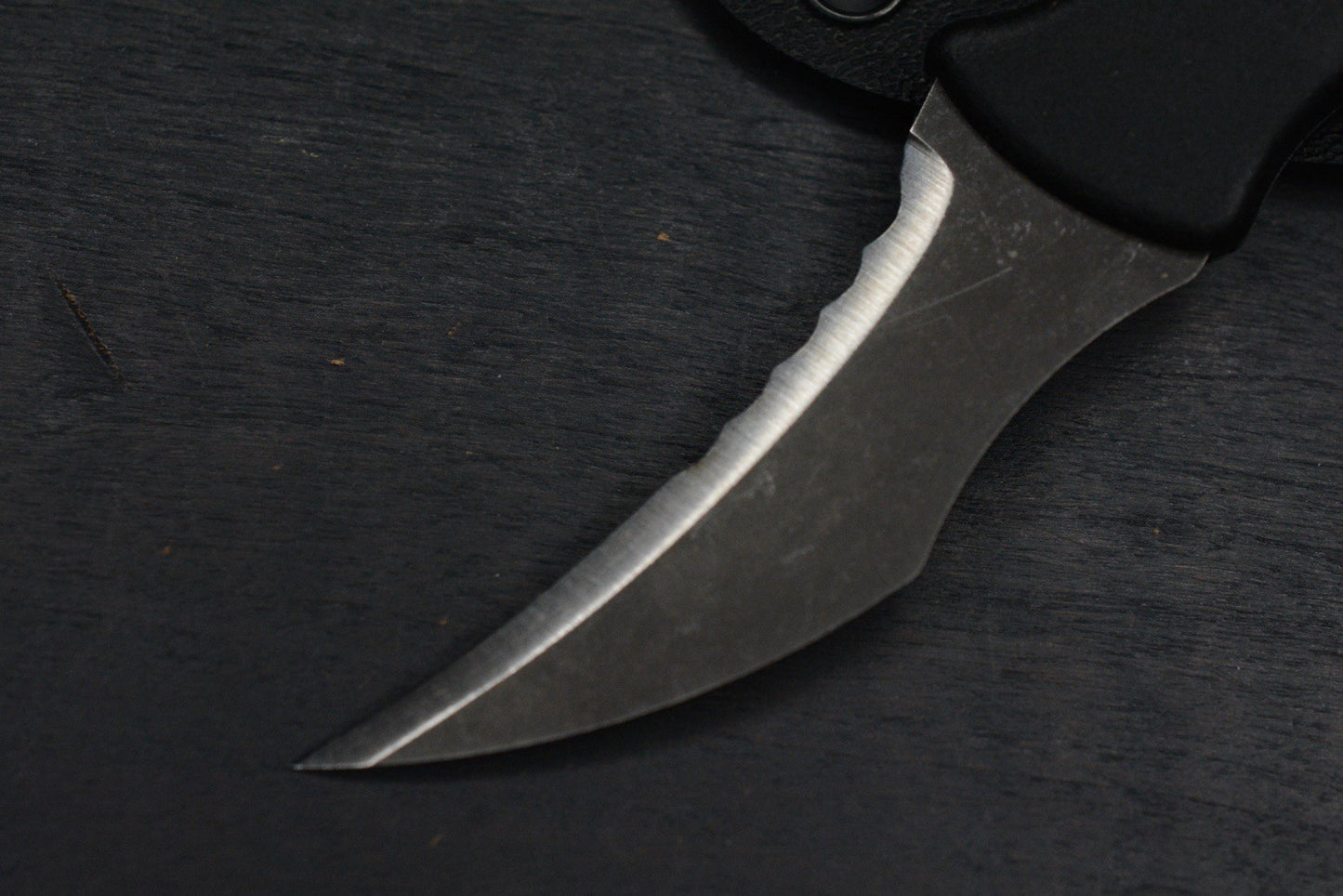 NEW Kopis Designs x Ed Calderon L-Via Field Knife Matte 154CM w/ Manifesto Patch