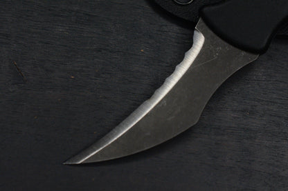 NEW Kopis Designs x Ed Calderon L-Via Field Knife Matte 154CM w/ Manifesto Patch