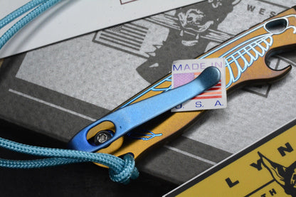 NEW Lynch Northwest V2.7 Double Wing Makers Choice Ano Pry w/ Custom Bead & COA