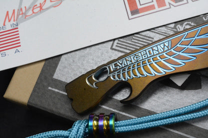 NEW Lynch Northwest V2.7 Double Wing Makers Choice Ano Pry w/ Custom Bead & COA