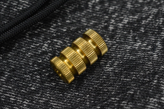 NEW TKW Nurled Heavyweight Brass - Re Playge Microtech