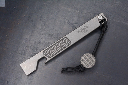 NEW Nice Guy Machine Co x Urban EDC Mr Nicebar V2 Seigahai w/ TKW Curator Bead