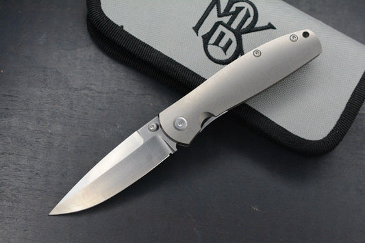 NEW Monterey Bay Knives Rosalinda - Ti / ZDP 189 Spearpoint Blade DISCONTINUED